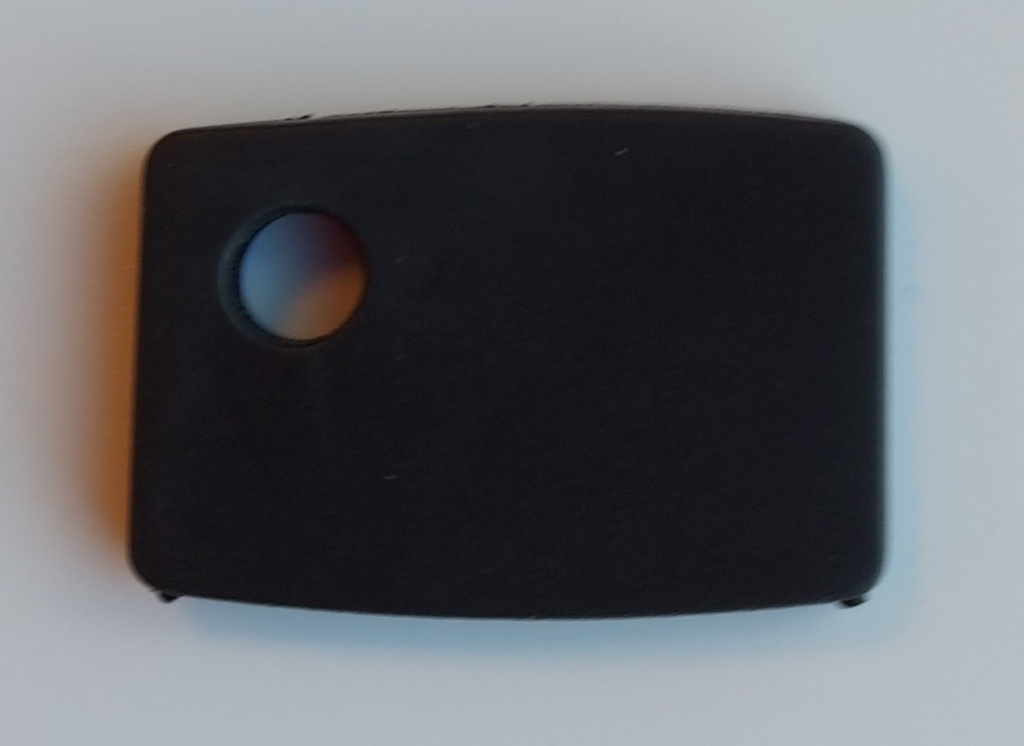key cap square black