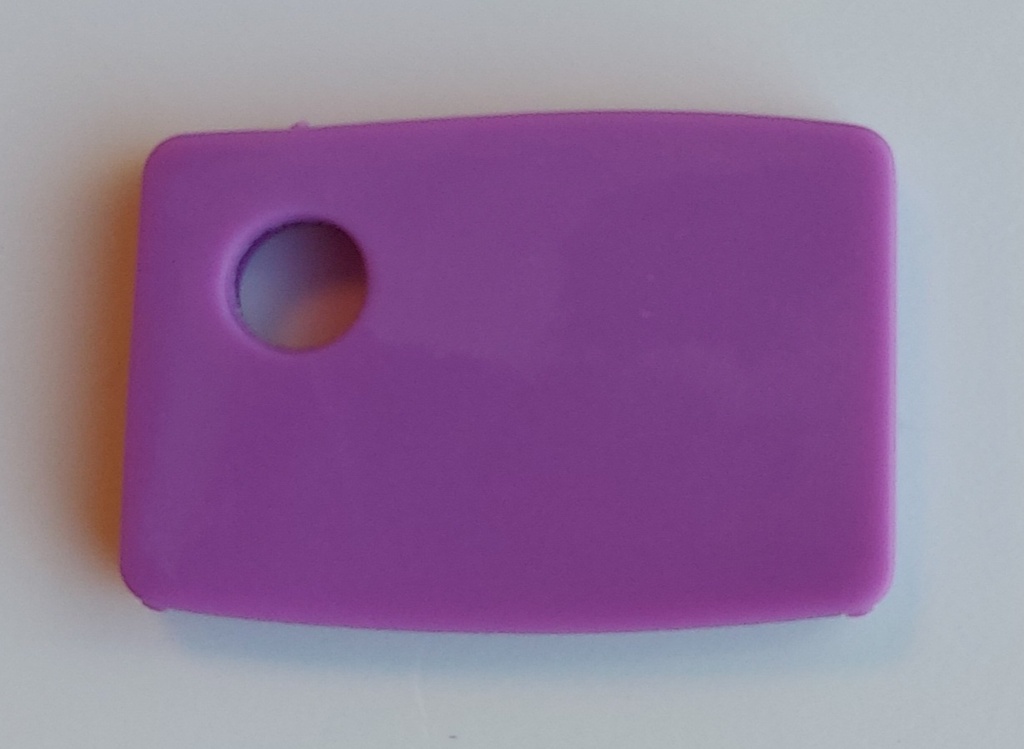 key cap square purple