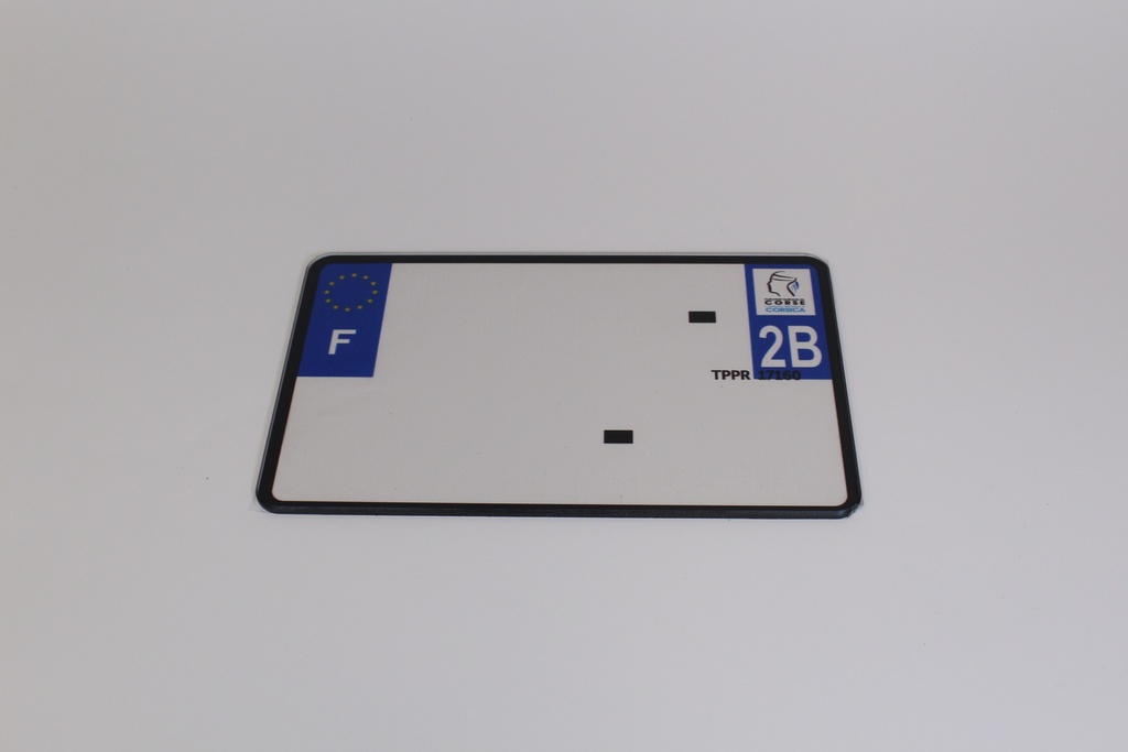 FR 210X130 Dep 2B Corsica Bordure noir