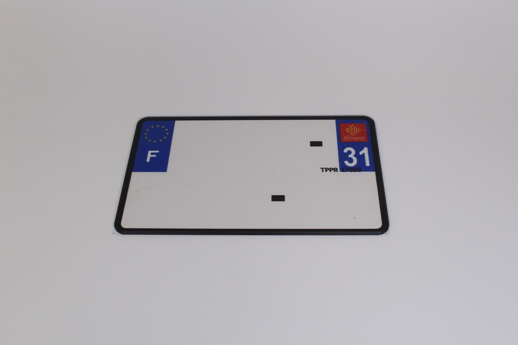 [FILM+PLEXI 210X130 31] FR 210X130 Dep 31 LA REGION OCCITAINE Bordure noir