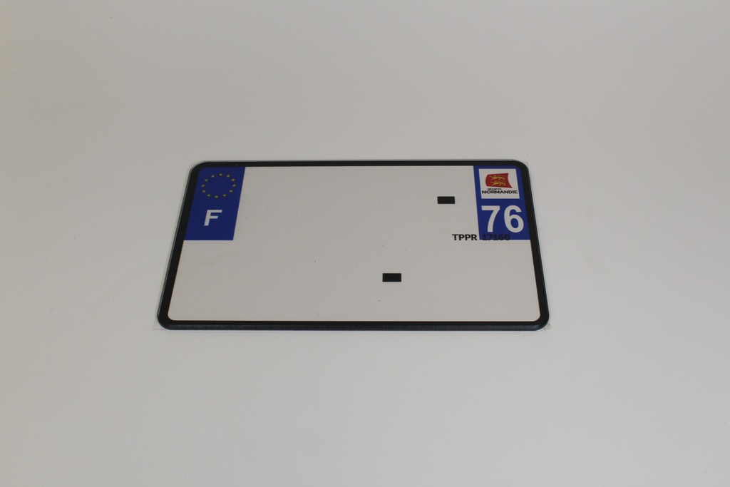 FR 210X130 Dep 76 NORMANDIE Bordure noir
