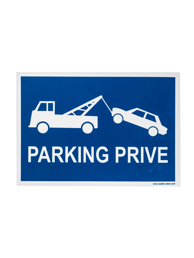 Pictogram 25 Picto parking privé 23x33cm PP