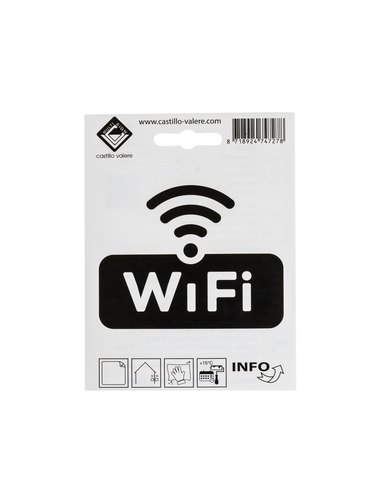 Pictogramme wifi 10cm