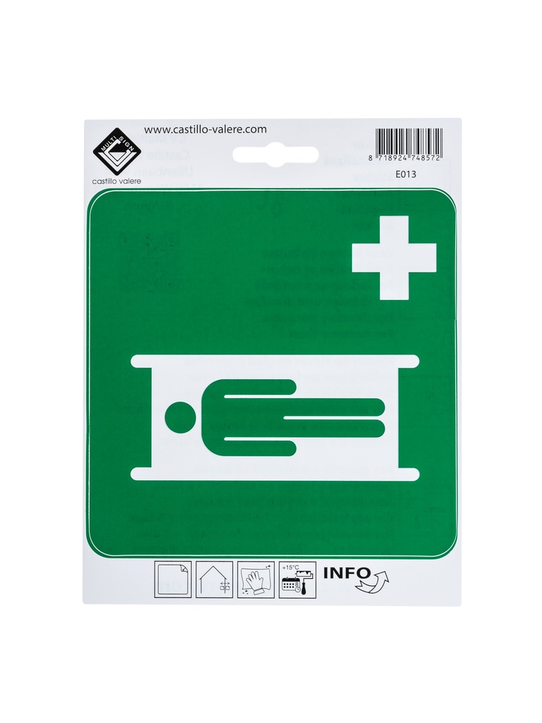 Pictogramme  82 Brancard 15cm