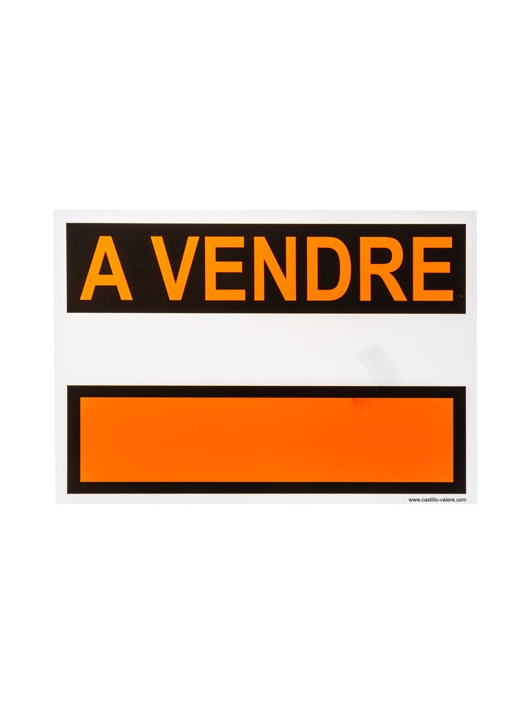 [122 / 99ks33x23av] Pictogramme 122 Panneau à vendre KS 33x23cm