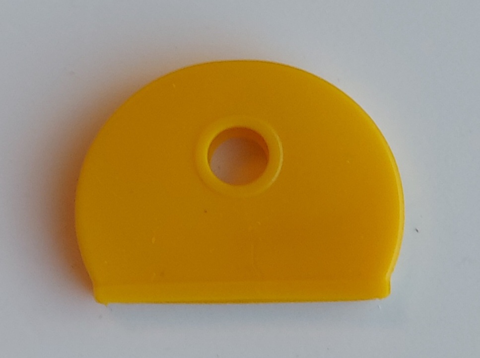 key cap yellow