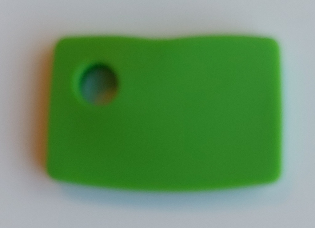 key cap square green