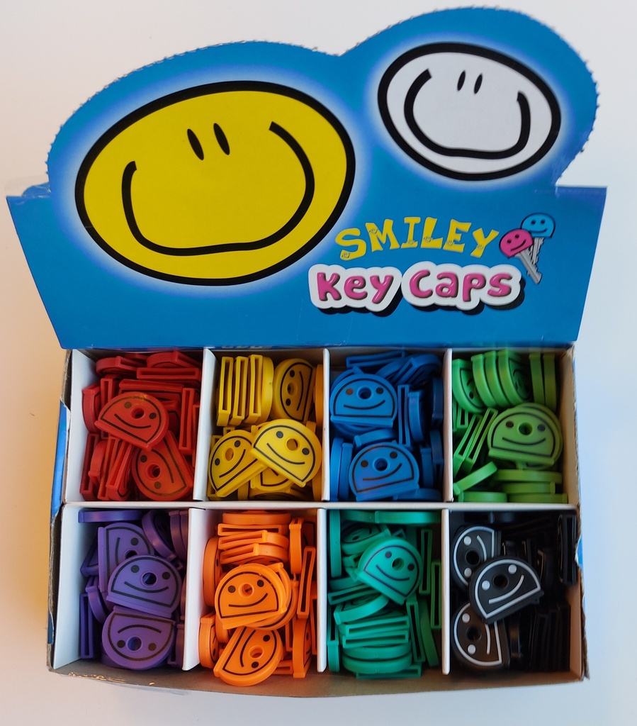 key cap smiley display