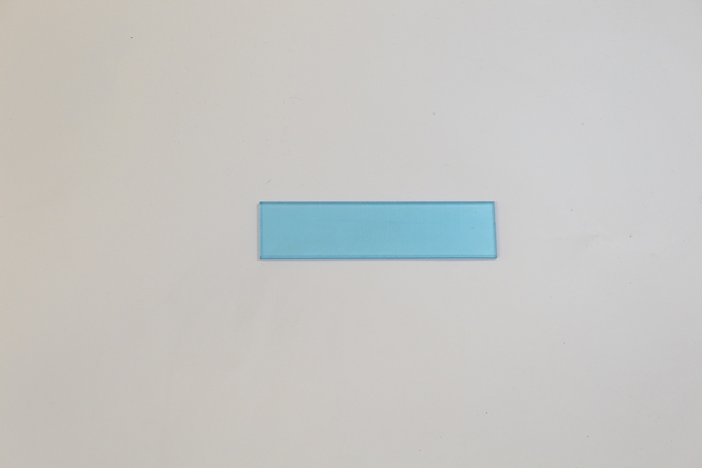 Acryl 2 mm 100mm x 25mm SC