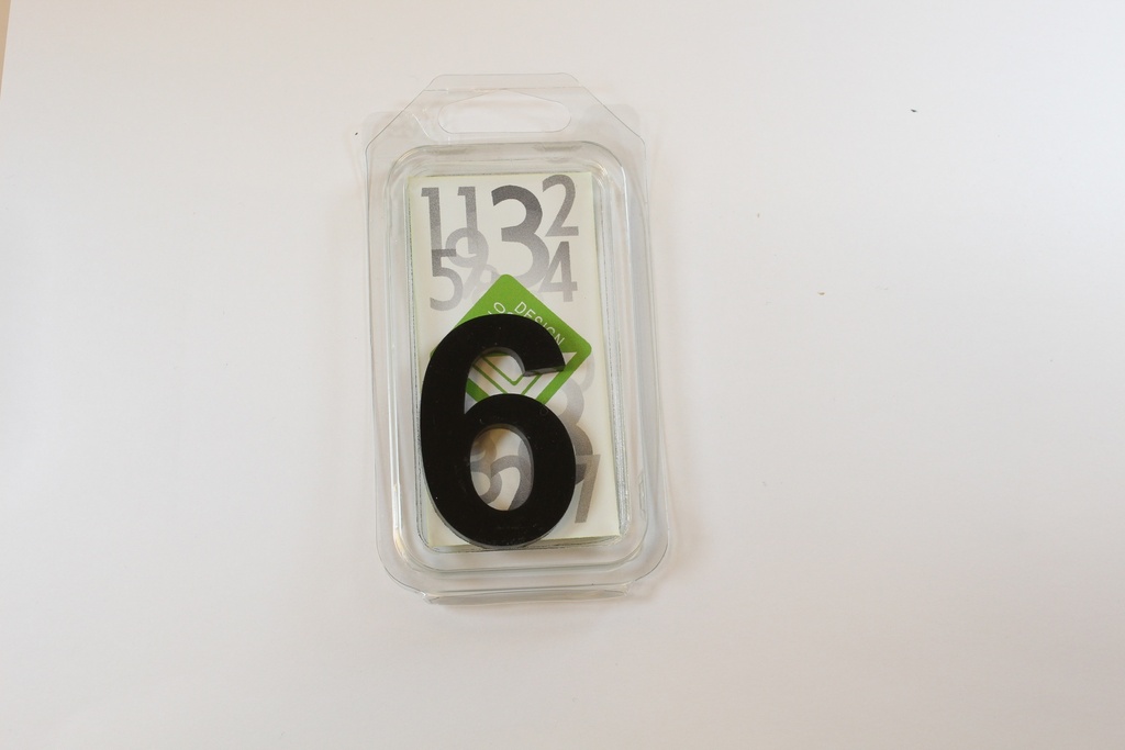 Chiffre 55mm NOIR - 6