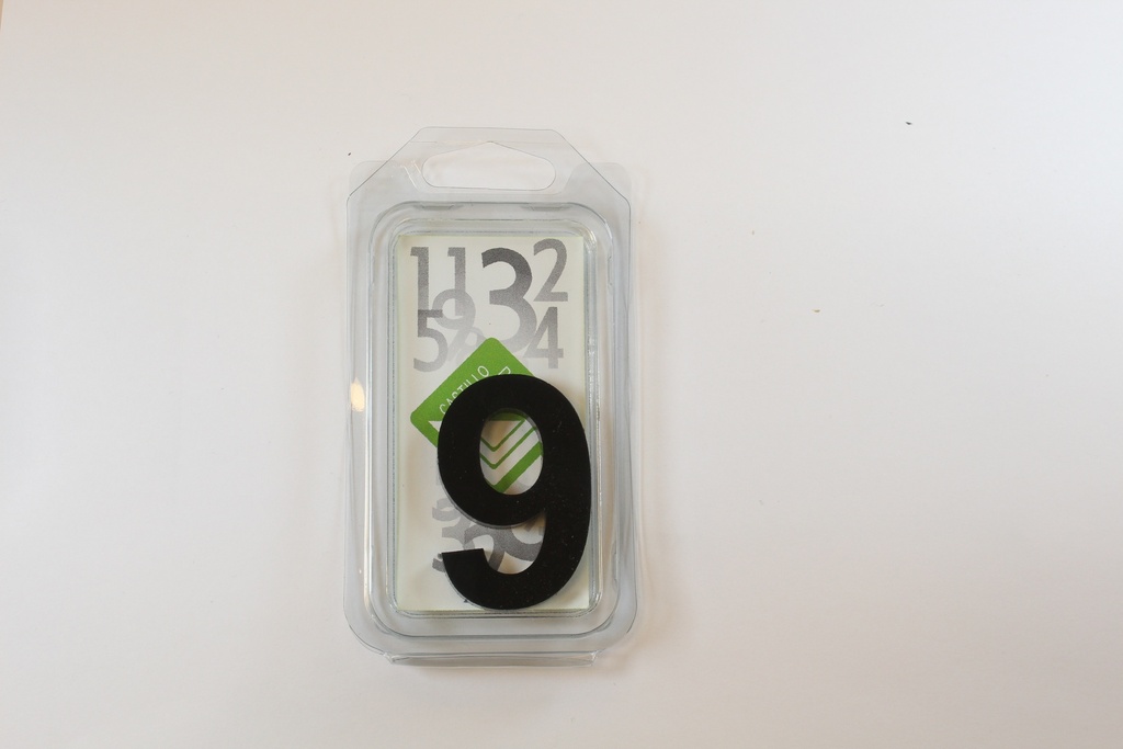 Chiffre 55mm NOIR - 9