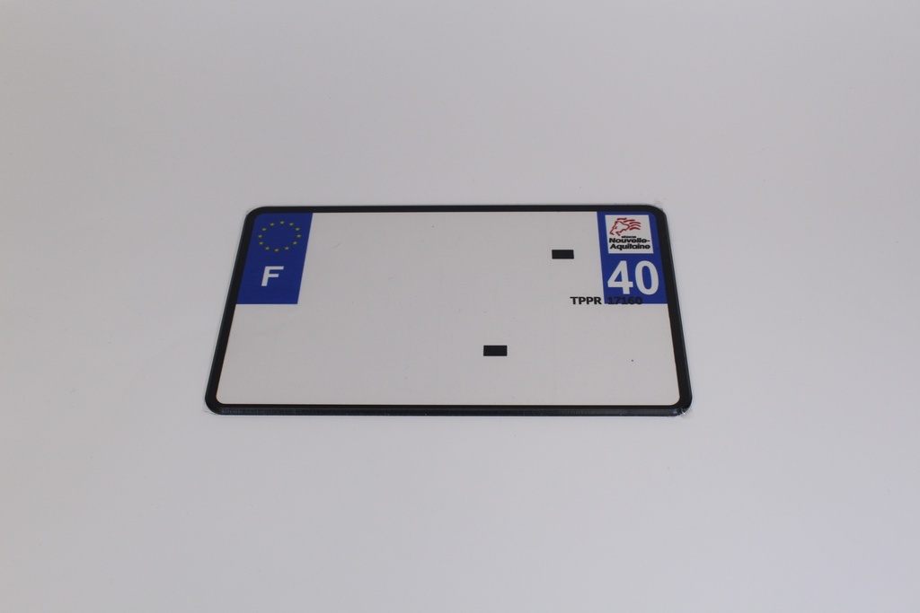 FR 210X130 Dep 40 REGION NOUVELLE AQUITAINE Bordure noir