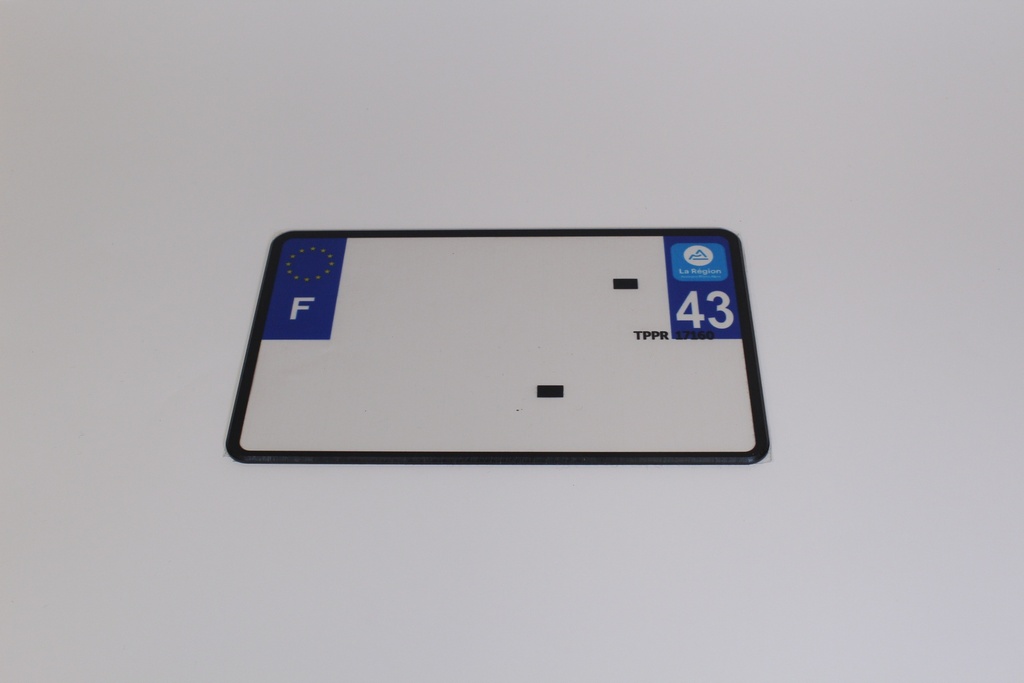 FR 210X130 Dep 43 LA REGION AUVERGNE - RHONE - ALPES Bordure noir