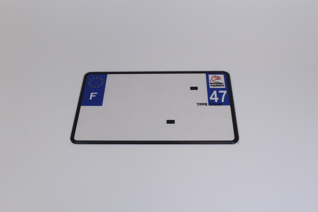FR 210X130 Dep 47 REGION NOUVELLE AQUITAINE Bordure noir