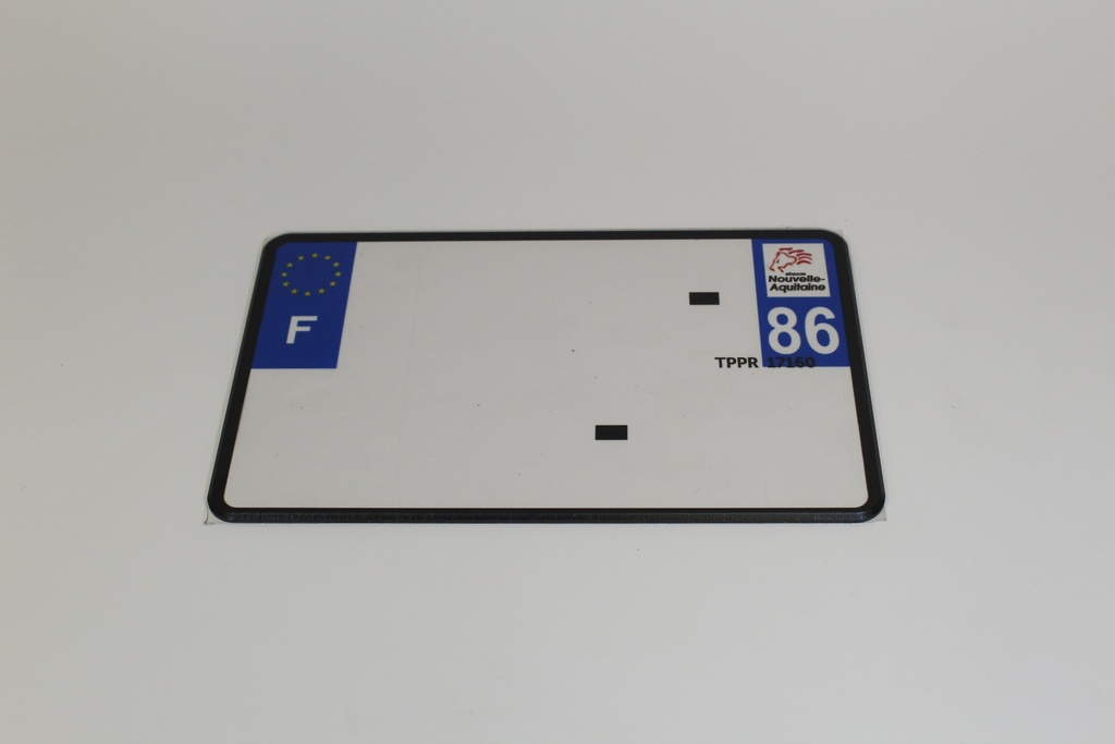 FR 210X130 Dep 86 REGION NOUVELLE AQUITAINE Bordure noir