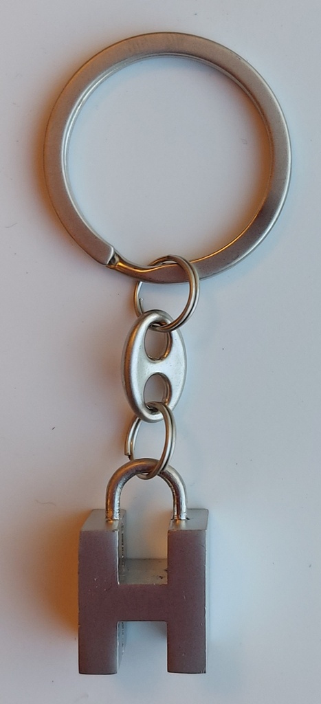 Keychain alfabet - H