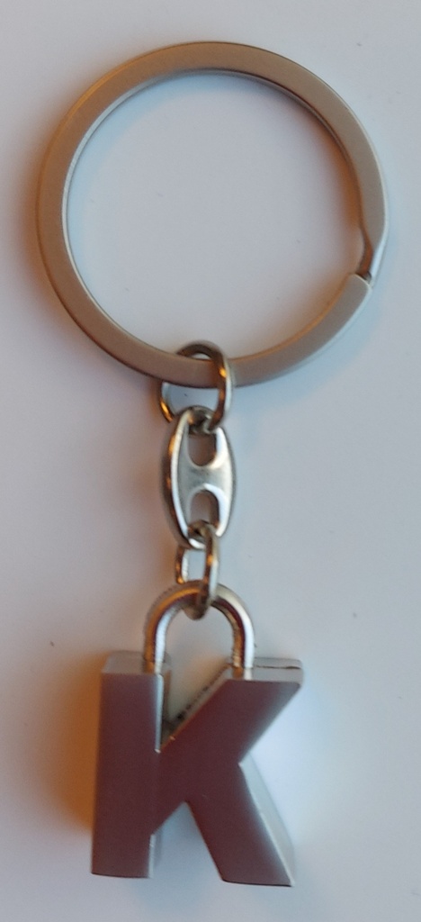 Keychain alfabet - K