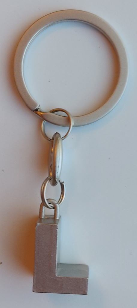 Keychain alfabet - L