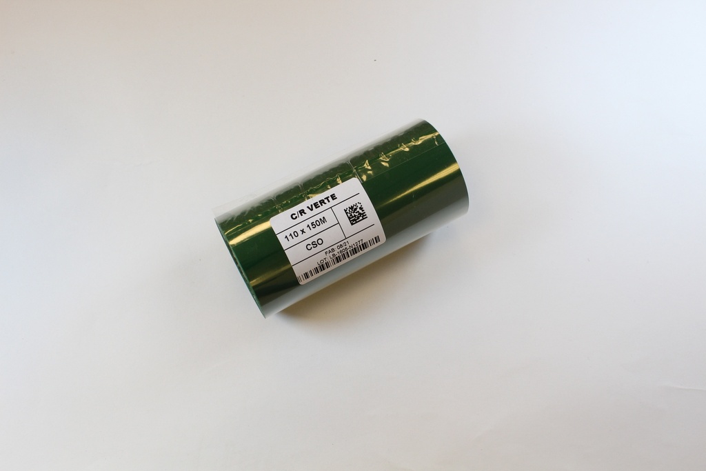 rouleau d'encre machine plaques d'immatriculation vert