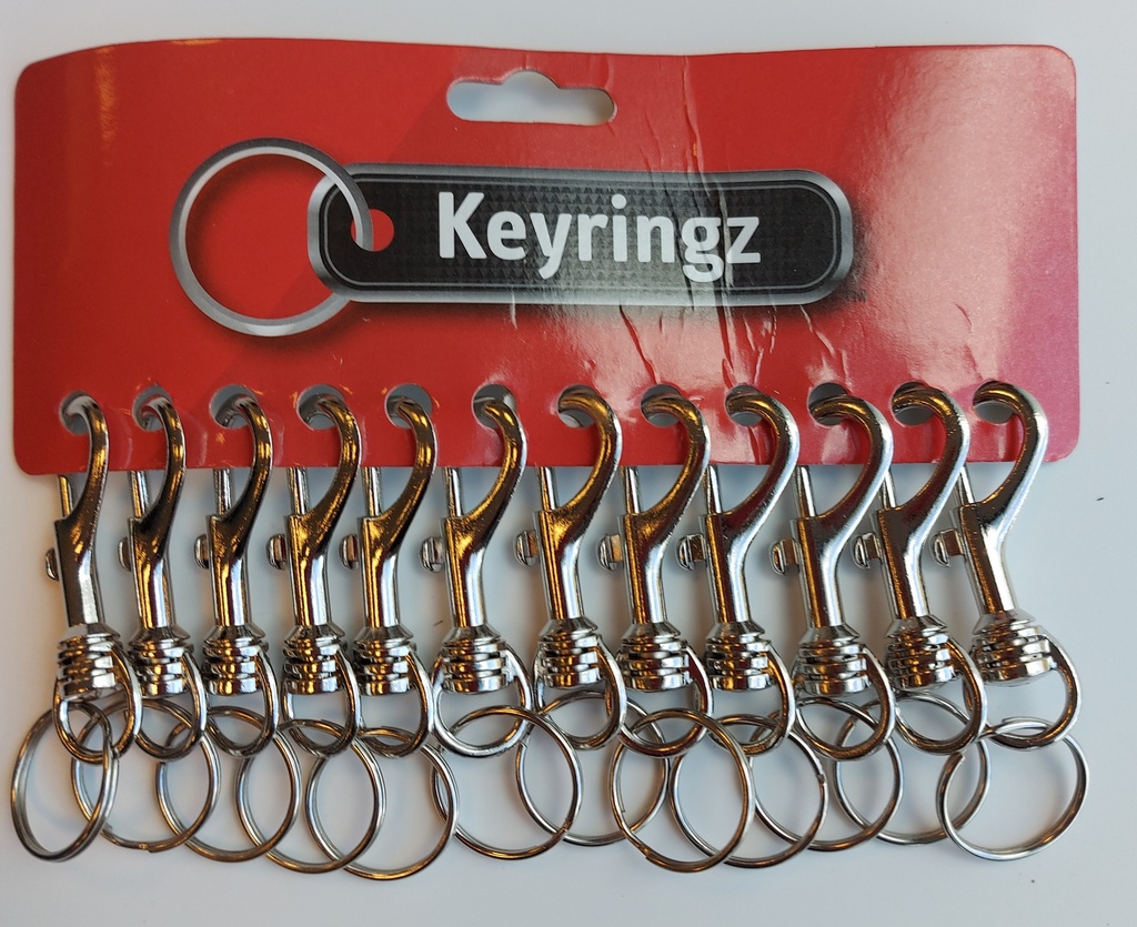 387 Dogclip Metal Medium PER 12