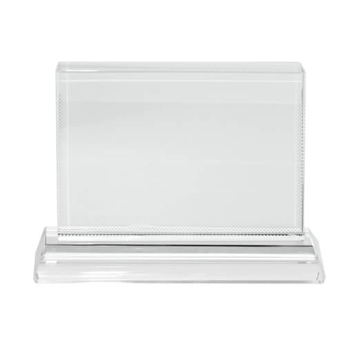 Rectangle avec pied en cristal SD Thermo