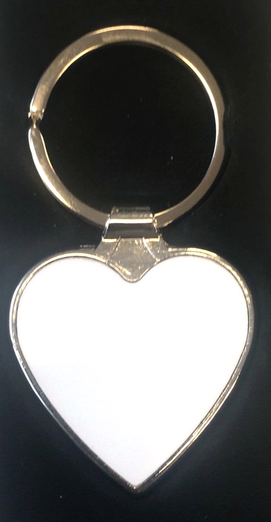 Thermo Sleutelhanger hartje 35mm x 35mm