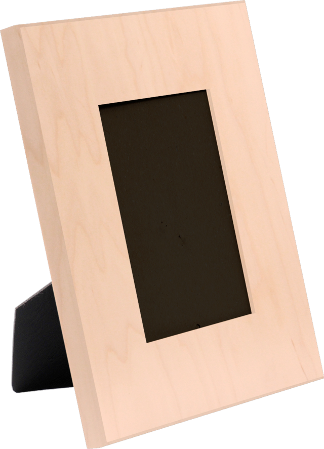 [Thermohout254x203uitgesneden] Thermo Cadre en bois découpé 254x203x15