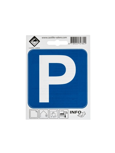 [61 / 99v10parking] Pictogram 61 Picto parking 10cm