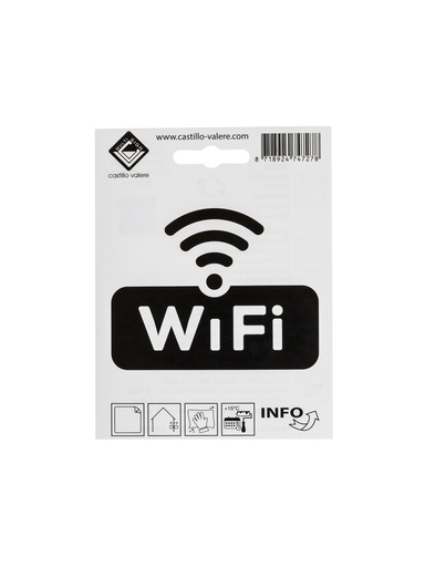[63 / 99v10wifi] Pictogram 63 Picto wifi 10cm