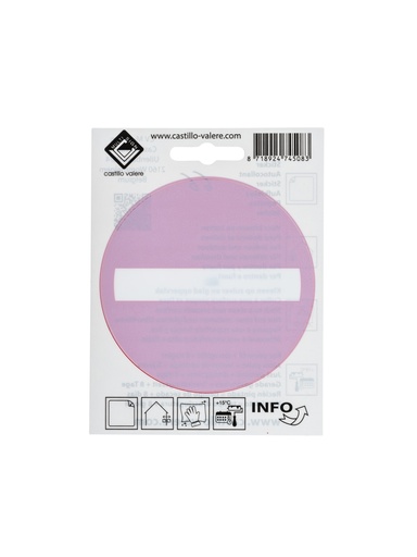 [66 / 99v10vtag] Pictogram 66 Zelfklevend pictogram verboden toegang 10x10 cm achter glas