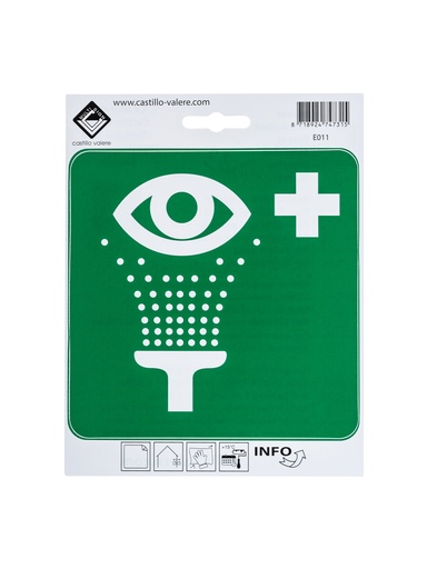 [83 / 99v15odouche] Pictogramme 83 Collyre/lave-oeil pour les yeux 15cm