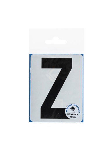 [179 / 99plak90z] Pictogram 179 Plakletter Z 90mm zwart mat