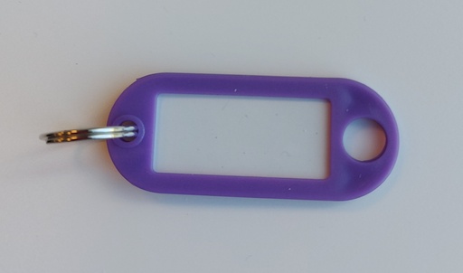 [378] key tag purple (25 pieces)