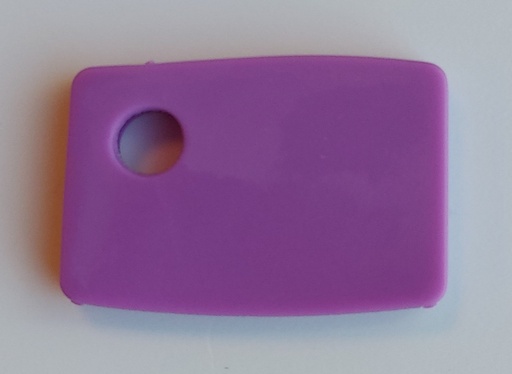 [374] key cap square purple