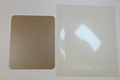 [Alubrons150X120RC] ALU plaque Bronze + film 150x120mm RC