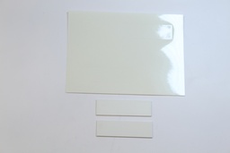 [PVCWIT70x20] PVC Wit 1,5mm + HD film 70x20mm