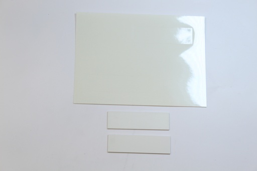 [PVCWIT70x20] PVC Wit 1,5mm + HD film 70x20mm
