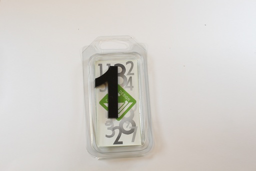 [c55z1] Chiffre 55mm NOIR - 1