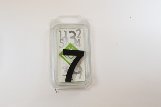 [C55Z7] Chiffre 55mm NOIR - 7