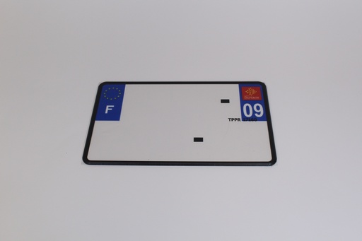 [FILM+PLEXI 210X130 09] FR 210X130 Dep 09 LA REGION OCCITAINE Bordure noir