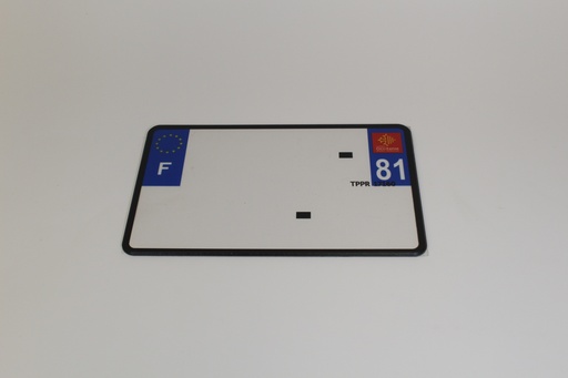 [FILM+PLEXI 210X130 81] FR 210X130 Dep 81 LA REGION OCCITAINE Bordure noir