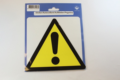99VOPGEPAST Picto vinyl attention 150x150 NR. 211