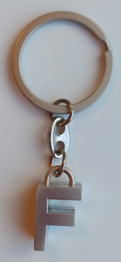 Keychain alfabet - F