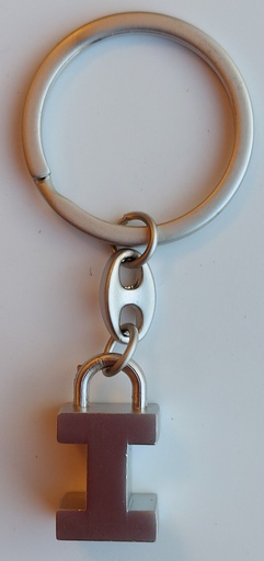 Keychain alfabet - I