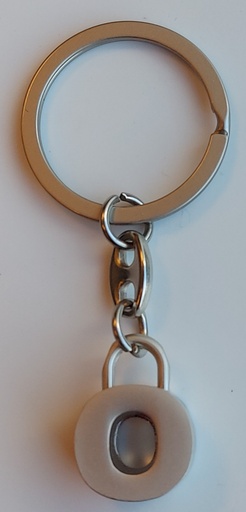 Keychain alfabet - O