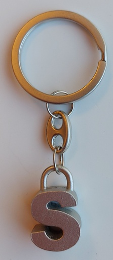 Keychain alfabet - S