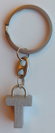 Keychain alfabet - T