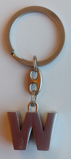 Keychain alfabet - W